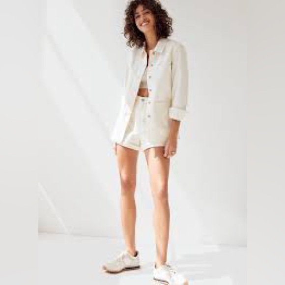 Aritzia wilfred birch Abigail shirt jacket size xs xsmall preloved - Picture 12 of 13